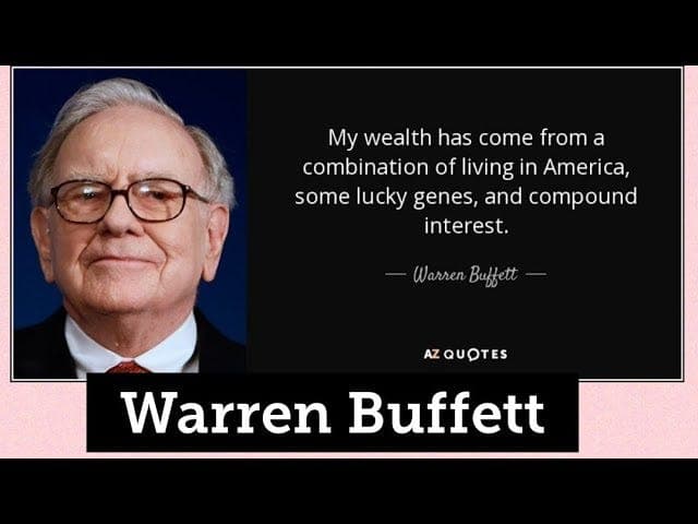 Warren Buffet Quote