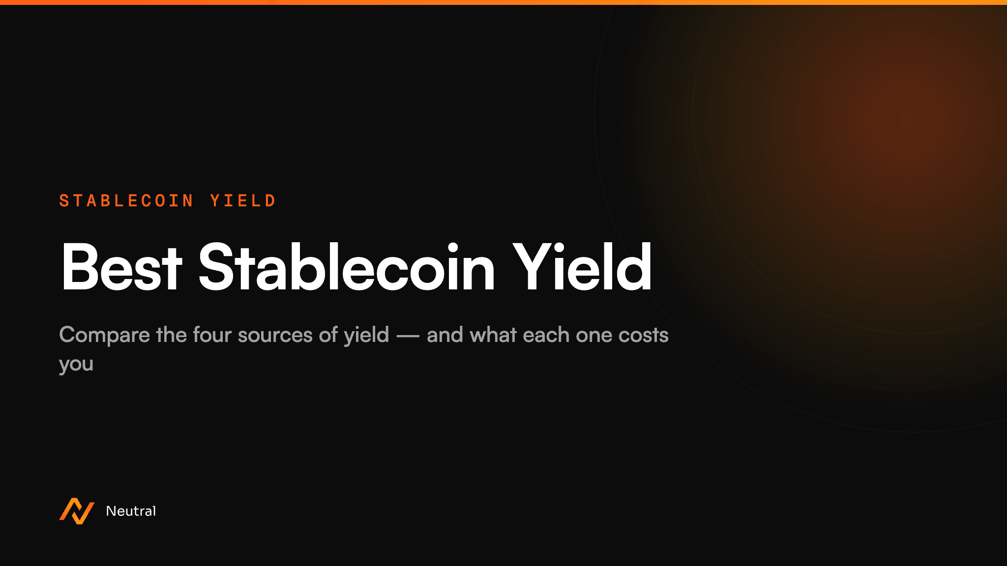 Lãi Suất Stablecoin Tốt Nhất 2026: Cách So Sánh Đúng Các Lựa Chọn