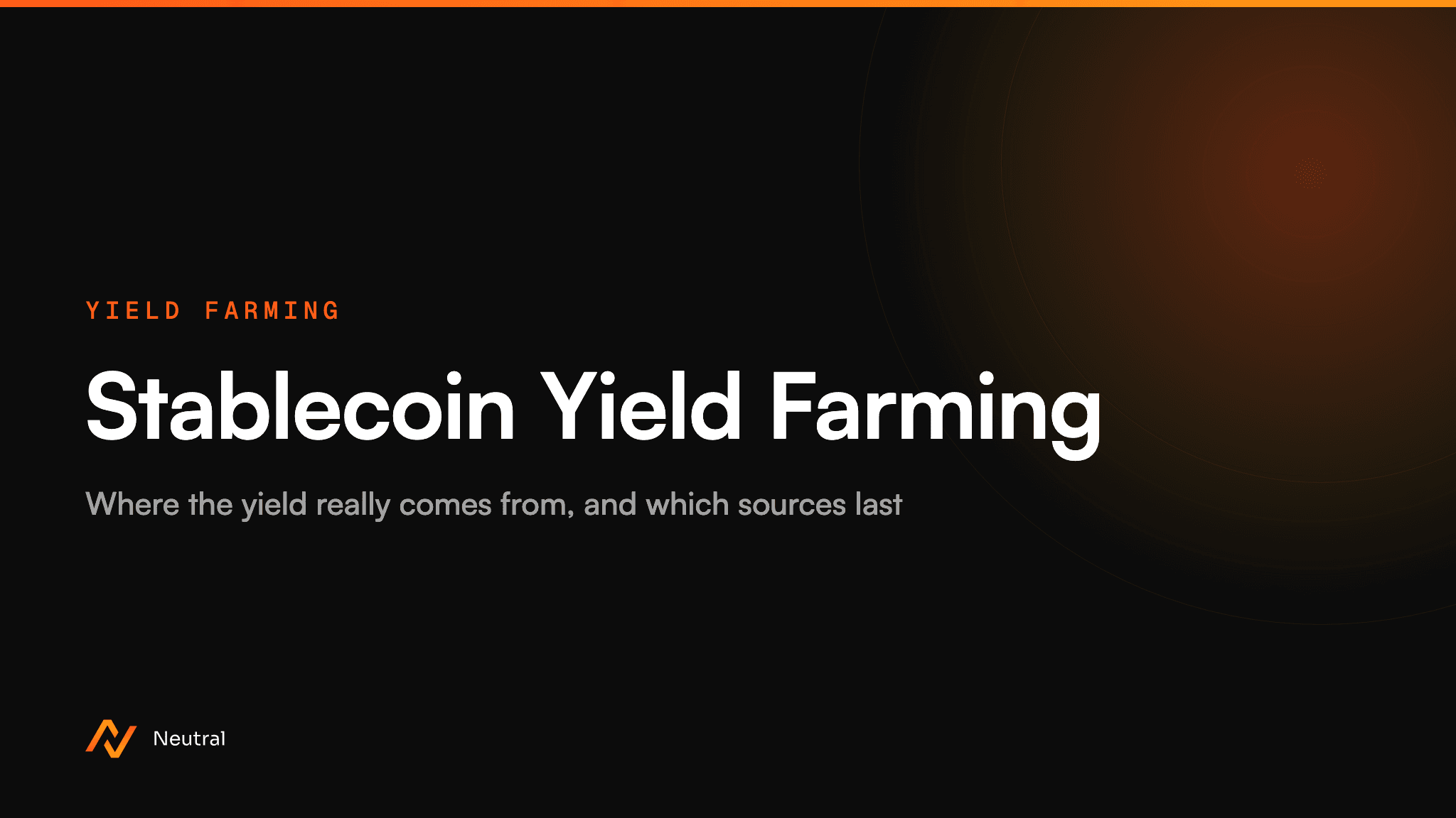 Stablecoin Yield Farming, Diterangkan